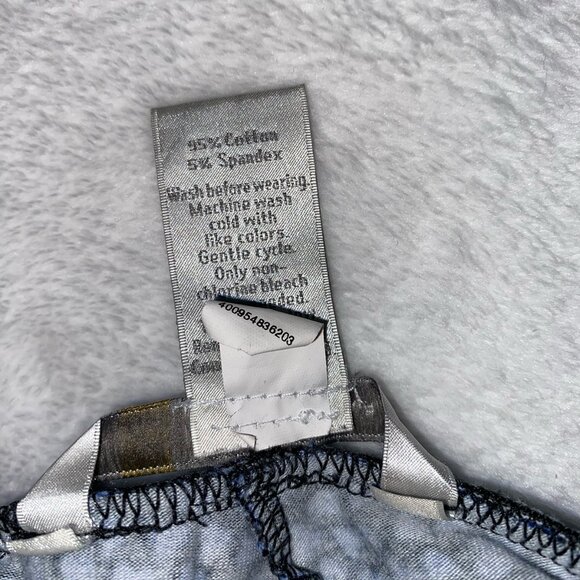 LC Lauren Conrad Black w/Blue Hearts Leggings Size Large - Picture 2 of 6